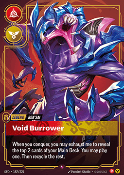 Rek'Sai, Void Burrower (V.1 - Rare) Immagine principale del prodotto