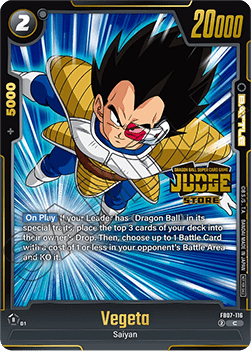 Vegeta (FB07-116) [Fusion World] (V.2 - Common)