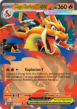 Mega Charizard Y ex Immagine principale del prodotto