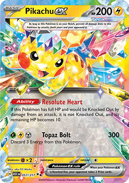 Pikachu ex Immagine principale del prodotto
