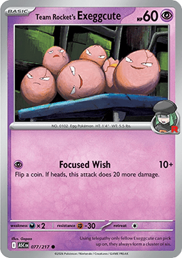 Team Rocket's Exeggcute Immagine principale del prodotto