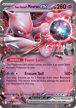 Team Rocket's Mewtwo ex Immagine principale del prodotto