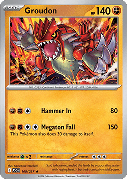 Groudon Immagine principale del prodotto