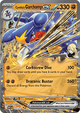 Cynthia's Garchomp ex Immagine principale del prodotto