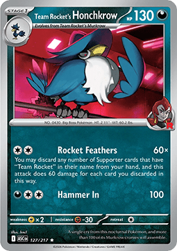 Team Rocket's Honchkrow Immagine principale del prodotto