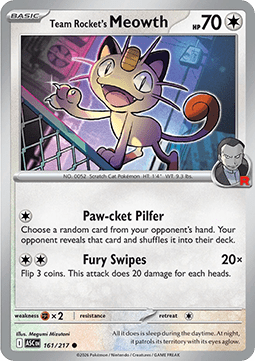 Team Rocket's Meowth Immagine principale del prodotto