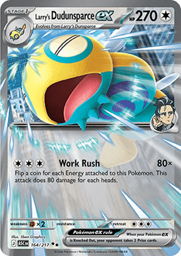 Larry's Dudunsparce ex Immagine principale del prodotto