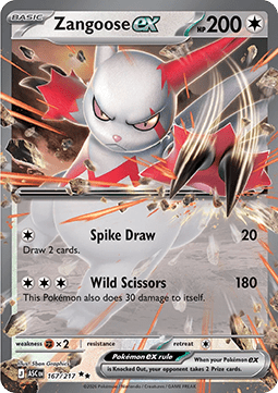 Zangoose ex Immagine principale del prodotto