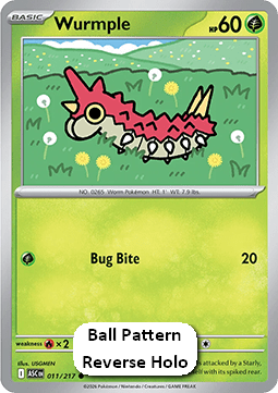 Wurmple Immagine principale del prodotto