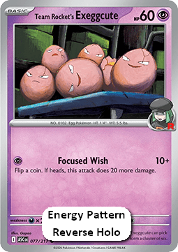 Team Rocket's Exeggcute Immagine principale del prodotto
