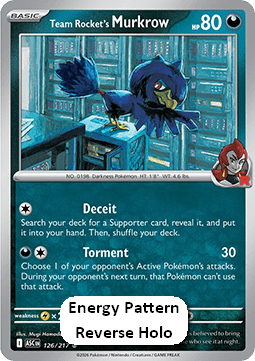 Team Rocket's Murkrow Immagine principale del prodotto