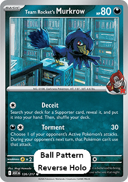 Team Rocket's Murkrow Immagine principale del prodotto