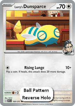 Larry's Dunsparce Immagine principale del prodotto
