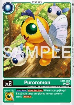 Puroromon (EX11-003) (V.1) Immagine principale del prodotto