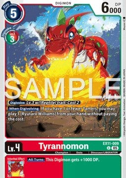 Tyrannomon (EX11-009) (V.1) Immagine principale del prodotto