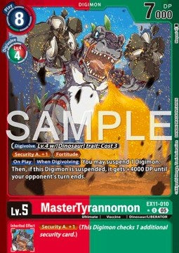 MasterTyrannomon (EX11-010) (V.2) Immagine principale del prodotto