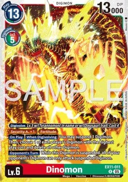 Dinomon (EX11-011) (V.1) Immagine principale del prodotto
