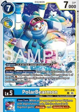 PolarBearmon (EX11-016) (V.1) Immagine principale del prodotto