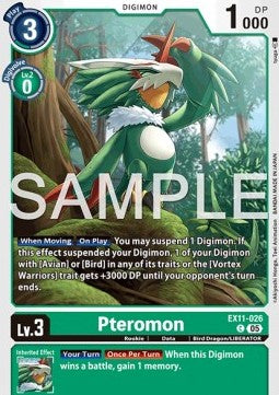 Pteromon (EX11-026) (V.1) Immagine principale del prodotto