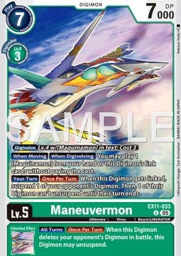 Maneuvermon (EX11-033) (V.1) Immagine principale del prodotto