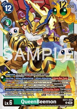 QueenBeemon (EX11-034) (V.1) Immagine principale del prodotto