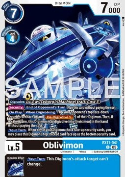 Oblivimon (EX11-041) (V.1) Immagine principale del prodotto