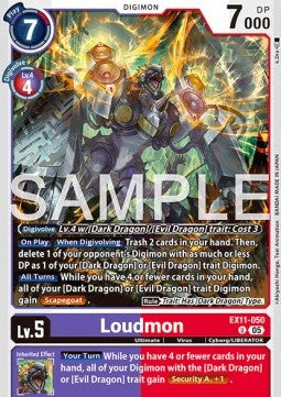 Loudmon (EX11-050) (V.1) Immagine principale del prodotto