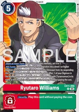 Ryutaro Williams (EX11-056) Immagine principale del prodotto