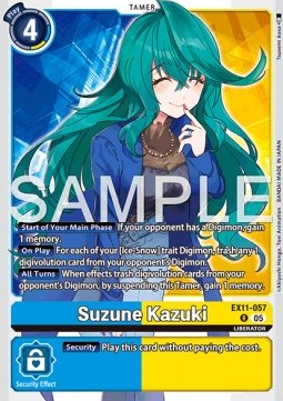 Suzune Kazuki (EX11-057)