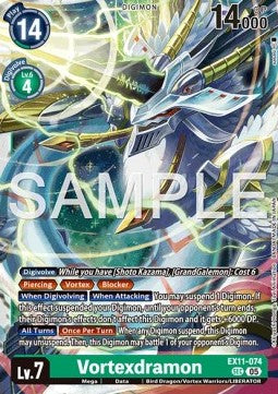 Vortexdramon (EX11-074) (V.1) Immagine principale del prodotto