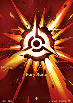Fury Rune (V.2 - Showcase) Immagine principale del prodotto