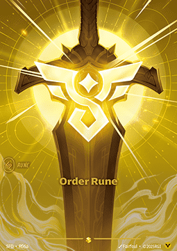 Order Rune (V.2 - Showcase) Immagine principale del prodotto