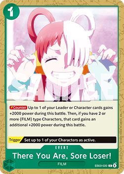 There You Are, Sore Loser! (EB03-020) (V.1) Immagine principale del prodotto