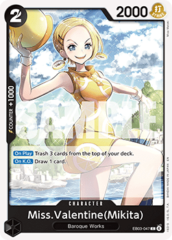 Miss.Valentine(Mikita) (EB03-047) (V.1) Immagine principale del prodotto