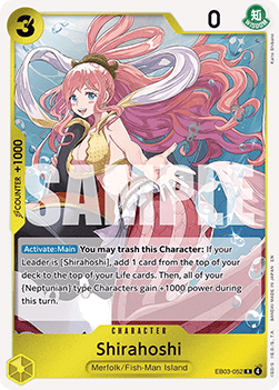 Shirahoshi (EB03-052) (V.1) Immagine principale del prodotto