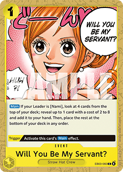 Will You Be My Servant? (EB03-060) (V.1)