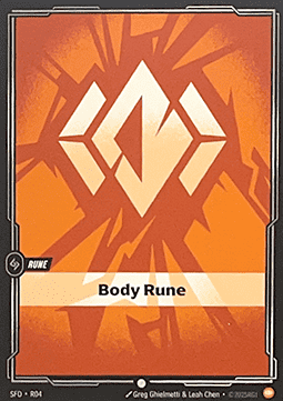Body Rune (V.1 - Common) Immagine principale del prodotto