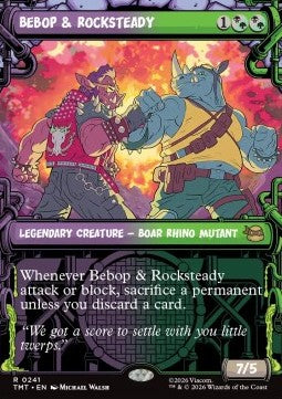 Bebop & Rocksteady (V.2) Immagine principale del prodotto
