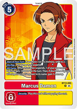 Marcus Damon (BT13-095) (V.1) Immagine principale del prodotto