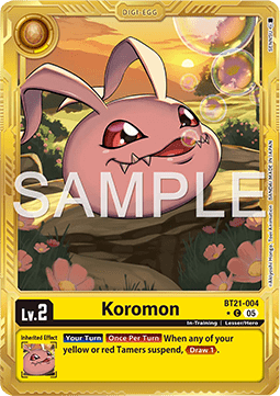 Koromon (BT21-004) (V.2) Immagine principale del prodotto
