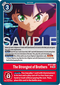 The Strongest of Brothers (BT21-090) (V.1) Immagine principale del prodotto
