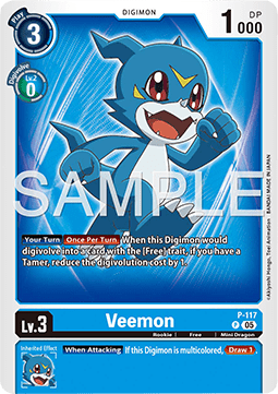 Veemon (P-117) Immagine principale del prodotto