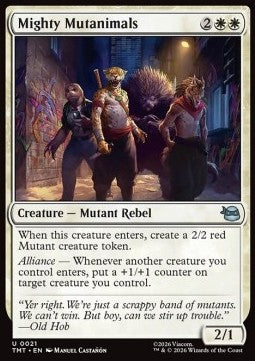 Mighty Mutanimals Immagine principale del prodotto