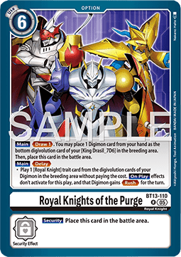 Royal Knights of the Purge (BT13-110) Immagine principale del prodotto