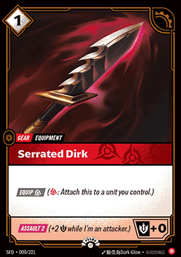 Serrated Dirk Immagine principale del prodotto