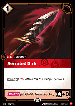 Serrated Dirk