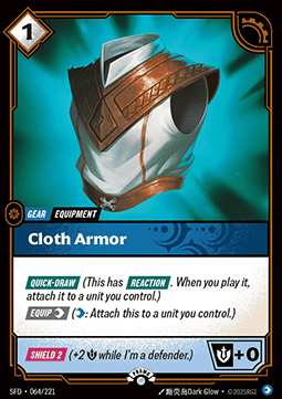 Cloth Armor Immagine principale del prodotto