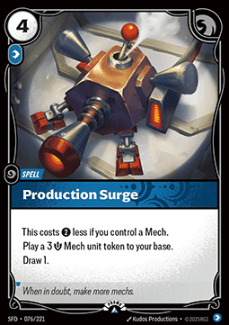 Production Surge Immagine principale del prodotto