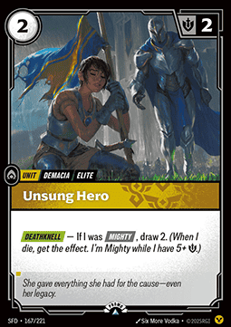 Unsung Hero Immagine principale del prodotto