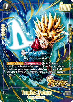 Trunks : Future (FS09-11) [Fusion World] (V.2 - Alternate Art) Immagine principale del prodotto